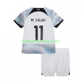 Liverpool M.Salah 11 Voetbalshirts Kind Uit 2022-23(+ Korte broeken)